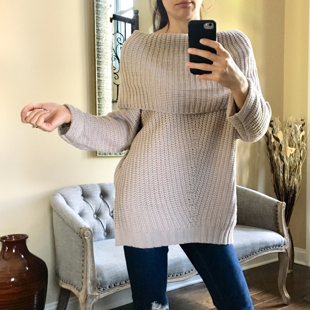 ✨NWT✨ LAST Mauve Chunky Sweater - Picture 2 of 6